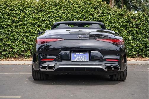 Obsidian Black Metallic 2022 Mercedes-Benz AMG SL 55 Base