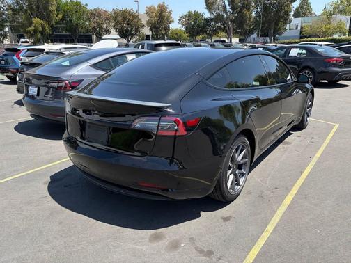 Solid Black 2021 Tesla Model 3 Standard Range Plus