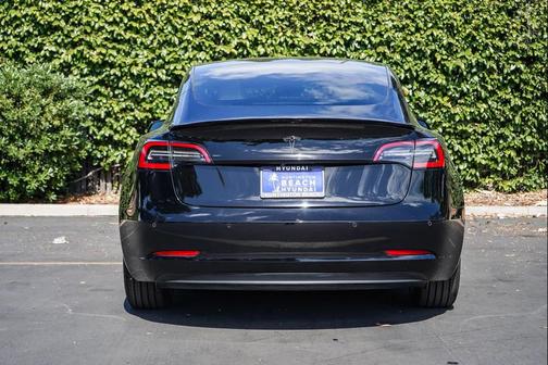 Solid Black 2021 Tesla Model 3 Standard Range Plus