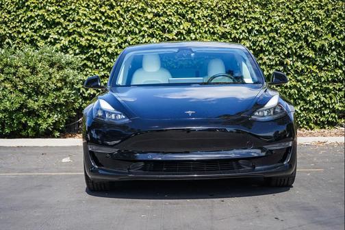 Solid Black 2021 Tesla Model 3 Standard Range Plus