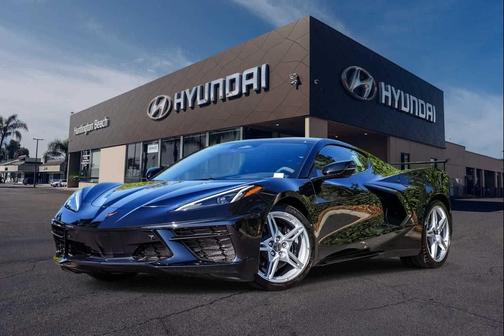 Black 2024 Chevrolet Corvette Stingray w/2LT