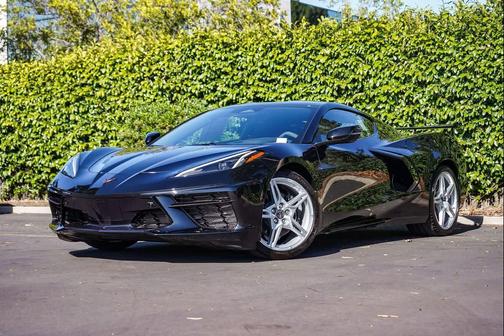 Black 2024 Chevrolet Corvette Stingray w/2LT