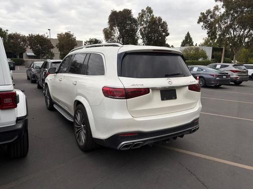 designo Diamond White Bright 2021 Mercedes-Benz AMG GLS 63 Base
