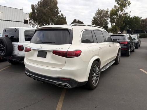 designo Diamond White Bright 2021 Mercedes-Benz AMG GLS 63 Base