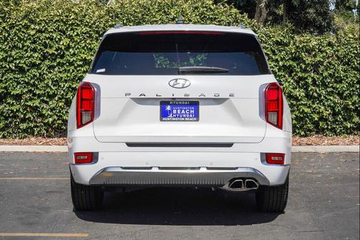 Hyper White 2021 Hyundai PALISADE Calligraphy