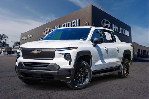 Summit White 2024 Chevrolet Silverado EV Work Truck