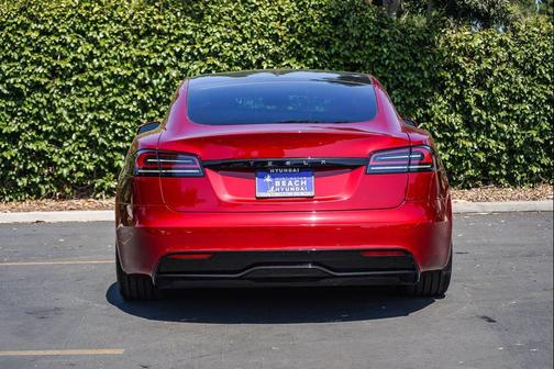 Red 2023 Tesla Model S AWD