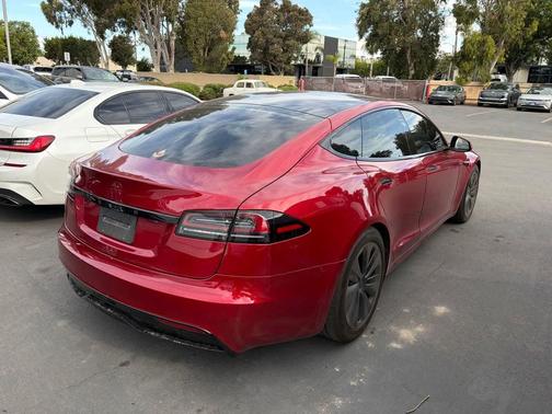 Red 2023 Tesla Model S AWD
