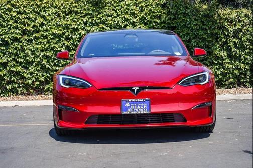 Red 2023 Tesla Model S AWD