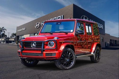 designo Cardinal Red Metallic 2021 Mercedes-Benz G-Class SUV