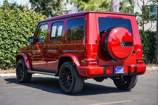 designo Cardinal Red Metallic 2021 Mercedes-Benz G-Class SUV