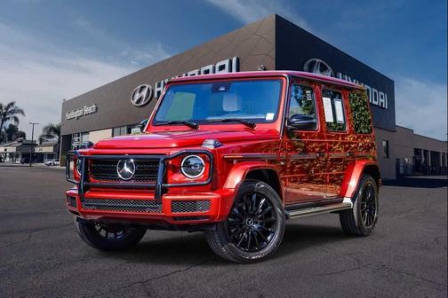 designo Cardinal Red Metallic 2021 Mercedes-Benz G-Class SUV