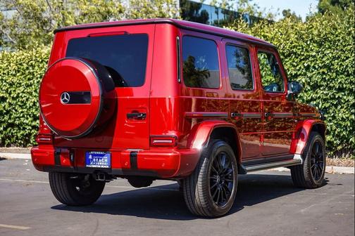 designo Cardinal Red Metallic 2021 Mercedes-Benz G-Class SUV
