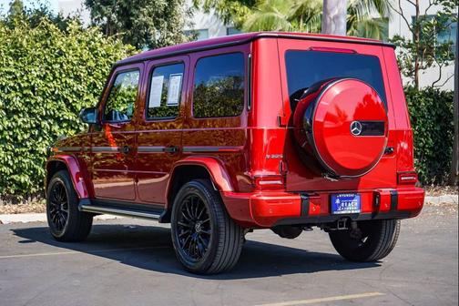 designo Cardinal Red Metallic 2021 Mercedes-Benz G-Class SUV