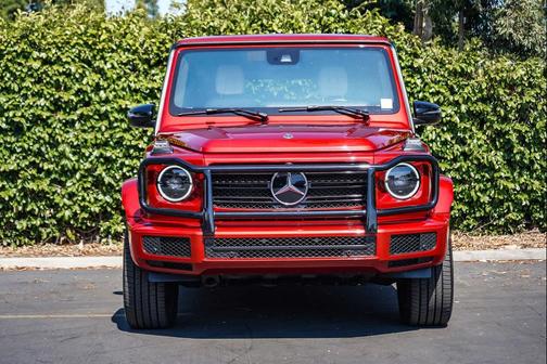 designo Cardinal Red Metallic 2021 Mercedes-Benz G-Class SUV