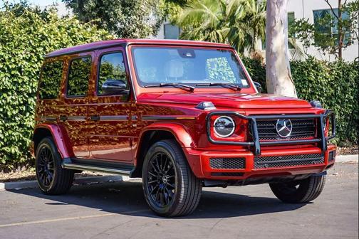 designo Cardinal Red Metallic 2021 Mercedes-Benz G-Class SUV