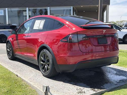 Red Multi-Coat 2022 Tesla Model X Dual Motor All-Wheel Drive