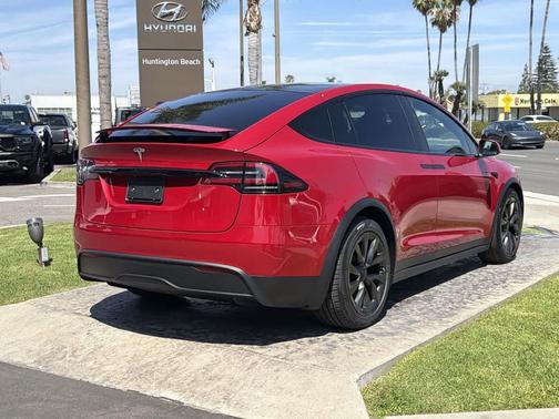 Red Multi-Coat 2022 Tesla Model X Dual Motor All-Wheel Drive