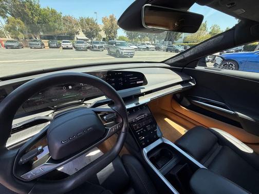 Zenith Red Metallic 2024 Lucid Air Touring