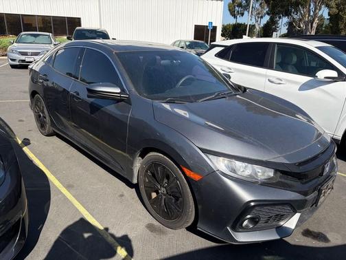 Gray 2018 Honda Civic EX