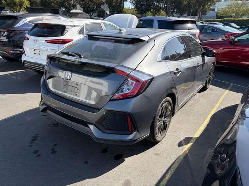 Gray 2018 Honda Civic EX