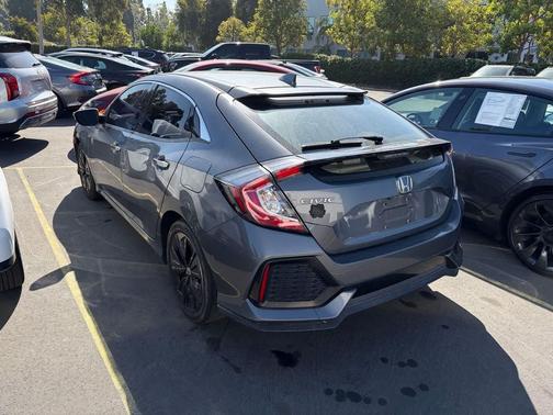 Gray 2018 Honda Civic EX