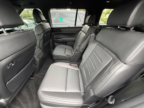 Serenity White 2025 Hyundai SANTA FE HEV Calligraphy