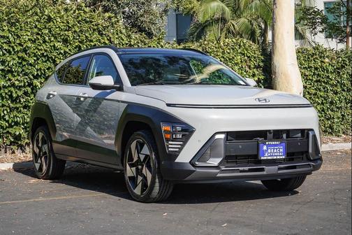 Cyber Gray Metallic 2024 Hyundai KONA Limited
