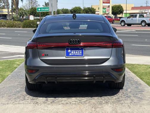 Gray 2025 Audi S6 e-tron Premium Plus
