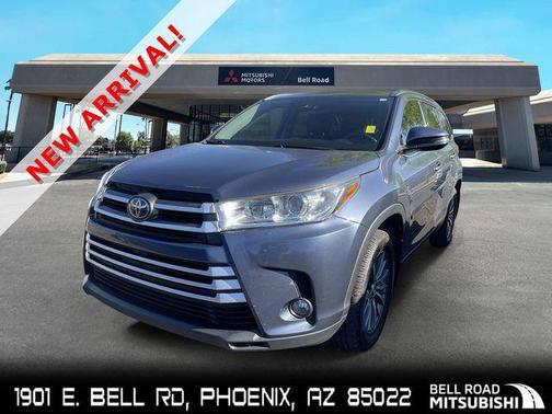 Shoreline Blue Pearl 2019 Toyota Highlander XLE