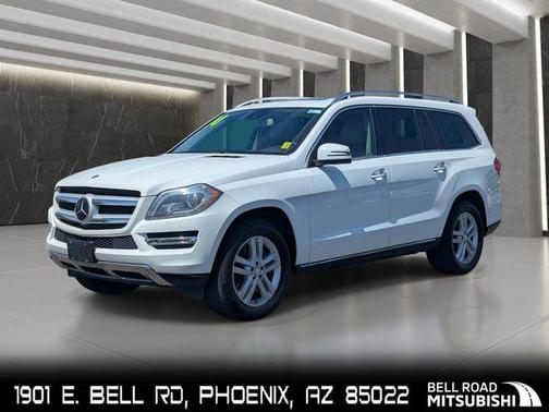 White 2014 Mercedes-Benz GL-Class 4MATIC