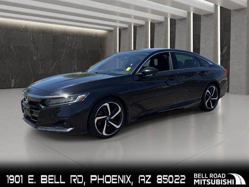 Crystal Black Pearl 2022 Honda Accord Sport 1.5T