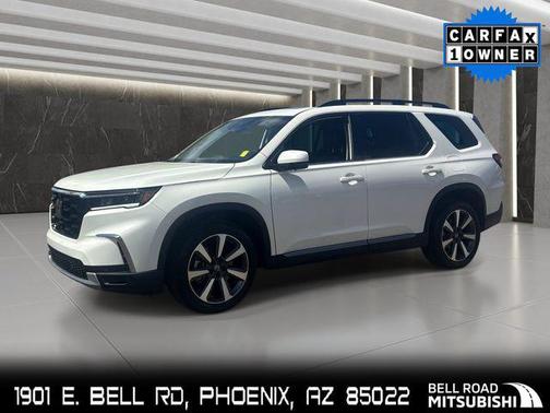 Platinum White Pearl 2025 Honda Pilot Elite