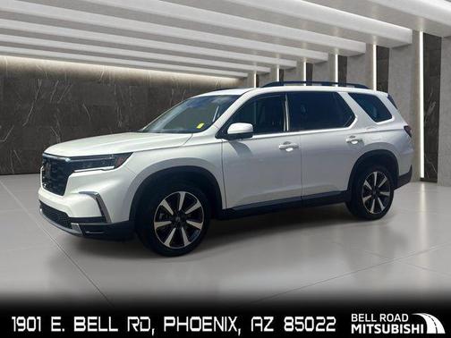 Platinum White Pearl 2025 Honda Pilot Elite