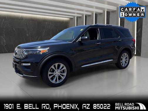 Agate Black Metallic 2022 Ford Explorer Limited