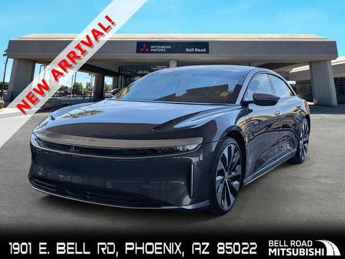 Infinite Black Metallic 2023 Lucid Air Grand Touring