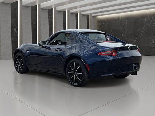 Deep Crystal Blue Mica 2025 Mazda MX-5 Miata RF Grand Touring