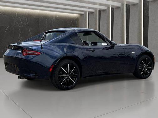 Deep Crystal Blue Mica 2025 Mazda MX-5 Miata RF Grand Touring