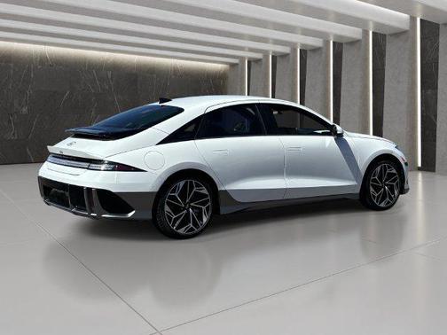Serenity White 2025 Hyundai IONIQ 6 SEL