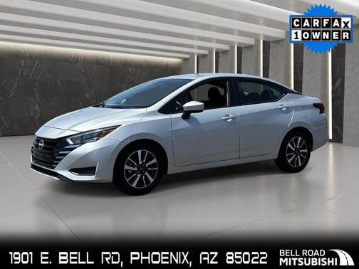 Brilliant Silver Metallic 2025 Nissan Versa 1.6 SV