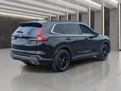 Crystal Black Pearl 2025 Honda CR-V Hybrid Sport AWD