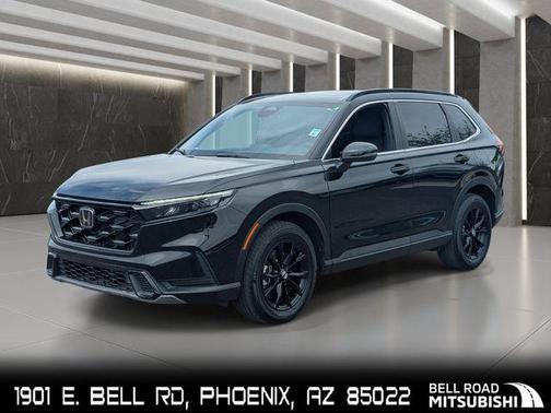 Crystal Black Pearl 2025 Honda CR-V Hybrid Sport AWD