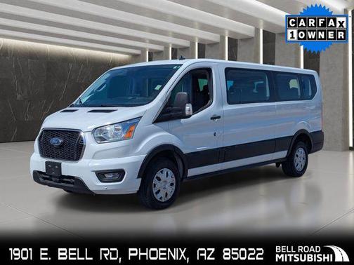 Oxford White 2022 Ford Transit-350 XLT
