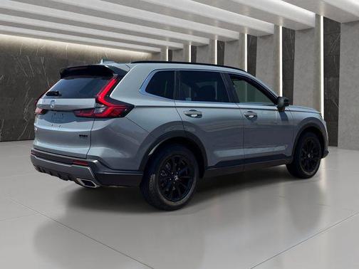 Gray 2025 Honda CR-V Hybrid Sport AWD