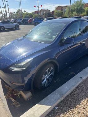Deep Blue Metallic 2021 Tesla Model Y Long Range Dual Motor All-Wheel Drive