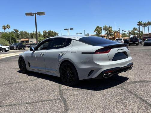 Ceramic Silver 2019 Kia Stinger GT1
