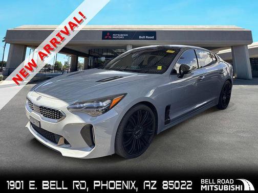 Ceramic Silver 2019 Kia Stinger GT1