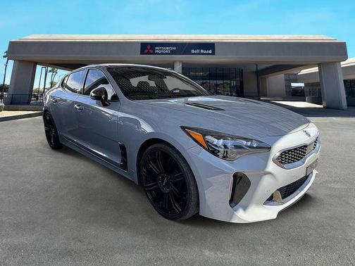Ceramic Silver 2019 Kia Stinger GT1