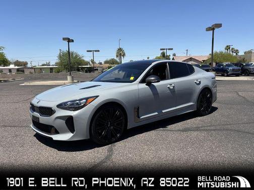 Ceramic Silver 2019 Kia Stinger GT1