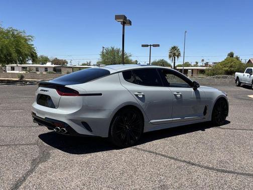 Ceramic Silver 2019 Kia Stinger GT1
